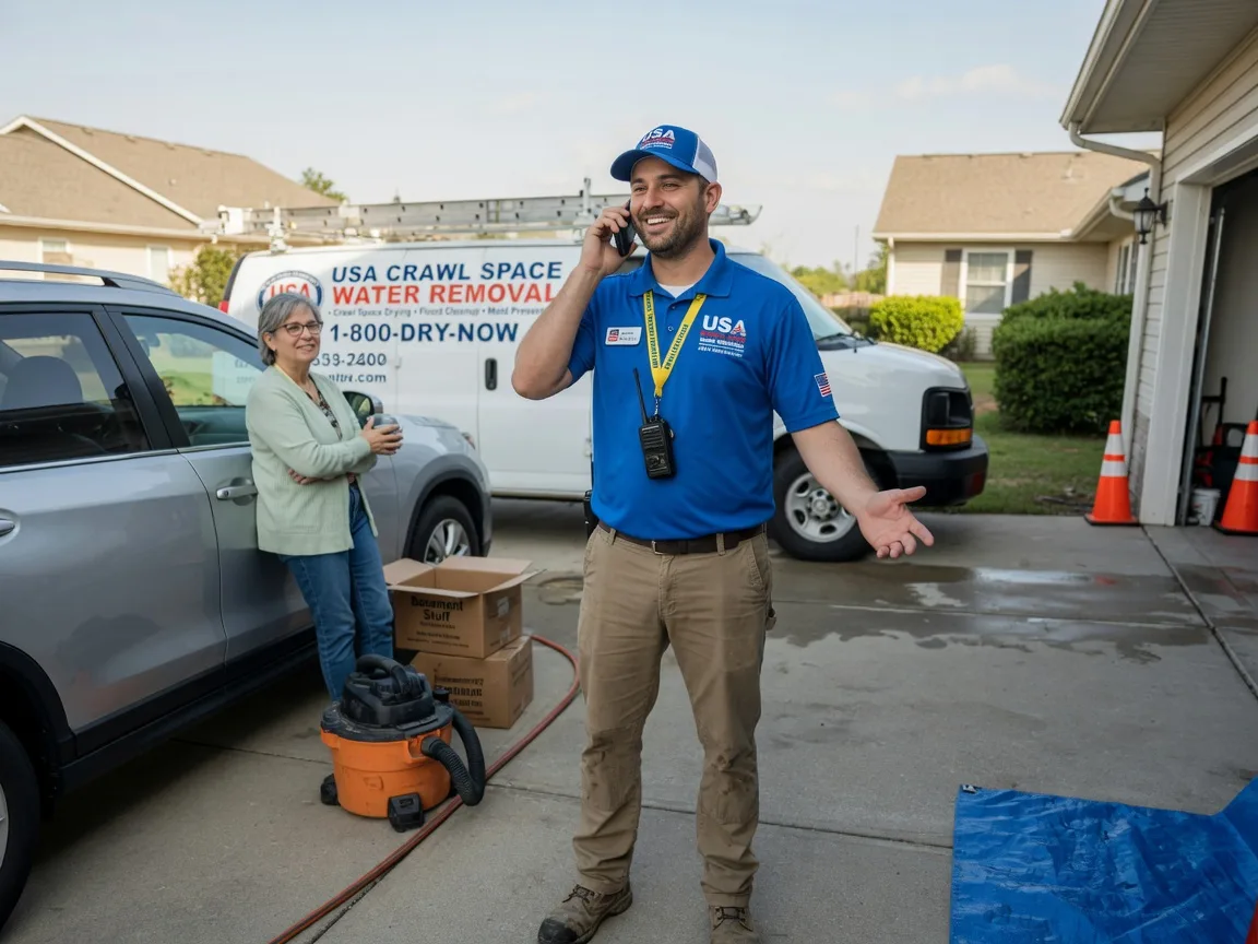 Crawl Space Water Removal Horseshoe Bend, AR FAQs